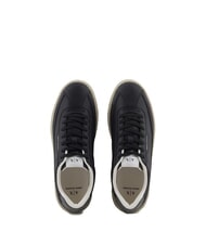ARMANI EXCHANGE LONDON MINI-TUMBLED Adidași negru - Pantofi bărbați - 4