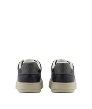 ARMANI EXCHANGE LONDON MINI-TUMBLED Adidași negru - Pantofi bărbați - 3