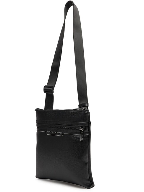 OKINAWA  Geantă plată negru/negru - Genți de umăr bărbați