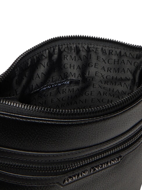 OKINAWA  Geantă plată negru/negru - Genți de umăr bărbați