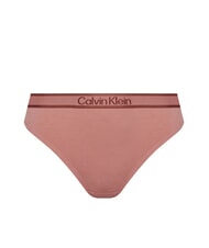 CALVIN KLEIN CK Tanga cu elastic cu logo struguri roșii cu logo de unt de mere - Slip pentru femei - 4