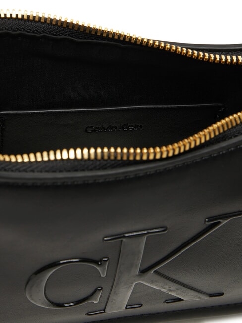 BOLD MONOGRAM Geantă de umăr pe negru - Genți femei