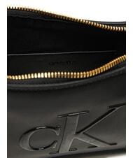 CALVIN KLEIN BOLD MONOGRAM Geantă de umăr pe negru - Genți femei - 4