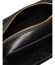 CALVIN KLEIN BOLD MONOGRAM Geantă de umăr mini pe negru - Genți femei - 4