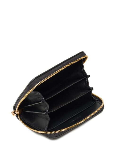 BOLD MONOGRAM Portofel mic pe negru - Portofele femei