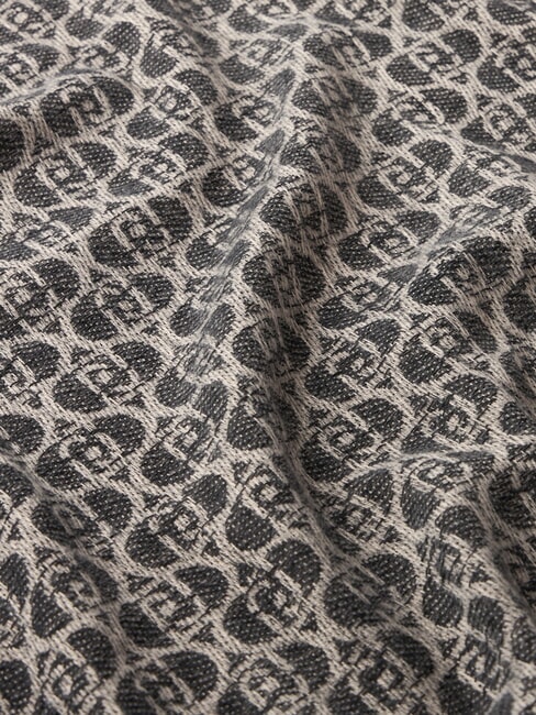 MONOGRAM Stolă cu logo monogramă BLACK - Eșarfe