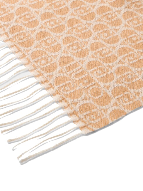 MONOGRAM Stolă cu logo monogramă cămilă - Eșarfe