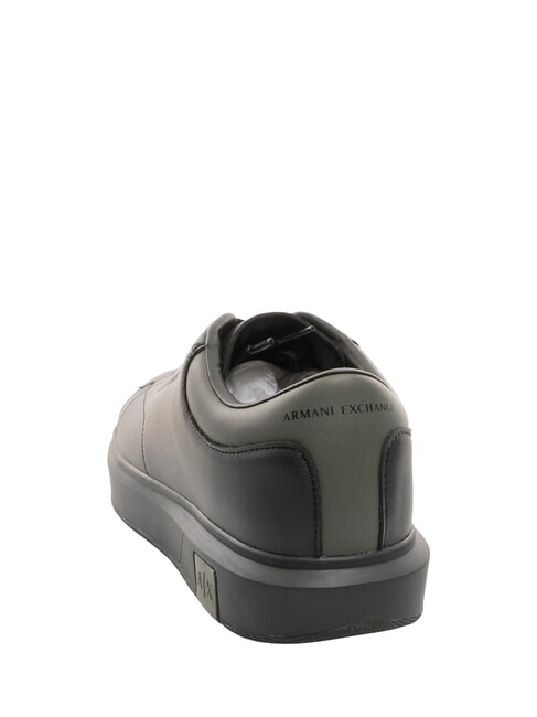 ACTION Tenisi din piele himeră neagră - Pantofi bărbați