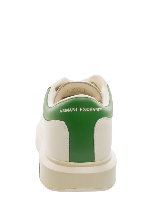 ACTION Tenisi din piele alb-gălbui + grădină formală - Pantofi bărbați