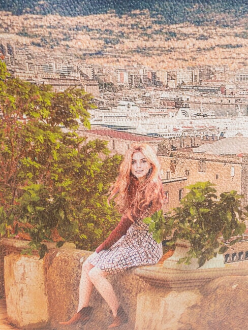 YESBAG Geantă de umăr lămâi - Genți femei