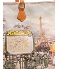 YNOT YESBAG Geantă de umăr Metroul din Paris - Genți femei - 3