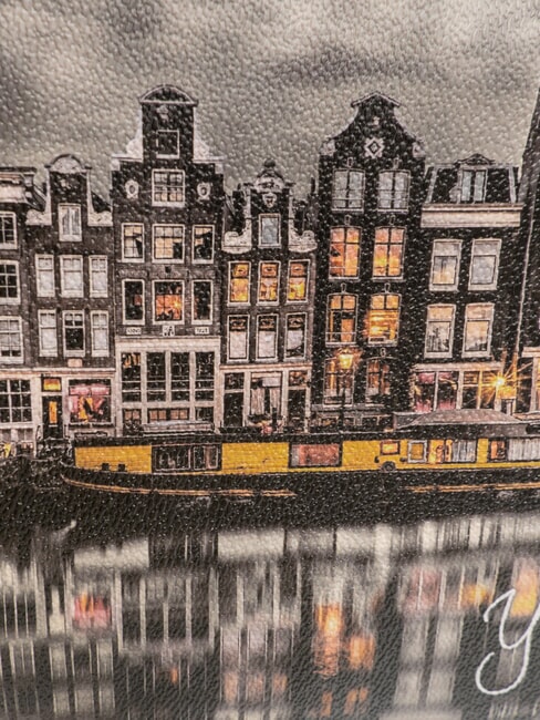 YESBAG Geantă de umăr imprimată oglindă - Genți femei