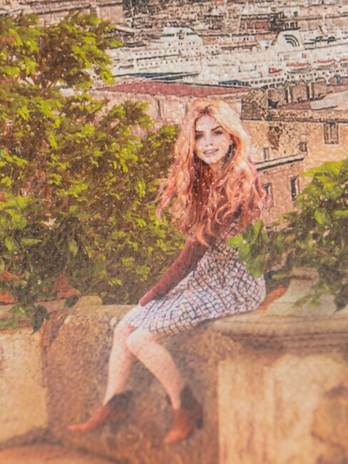 YESBAG Geantă de umăr lămâi - Genți femei