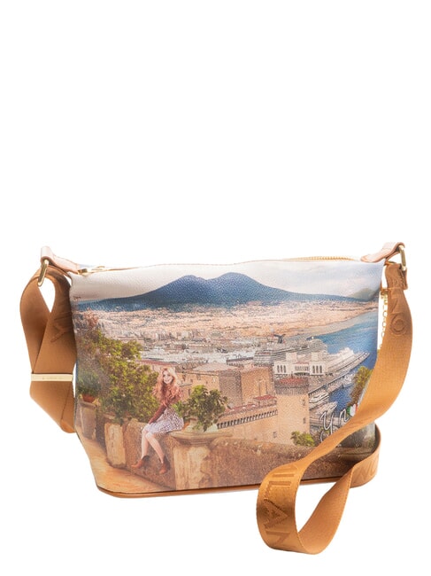 YESBAG Geantă de umăr medie lămâi - Genți femei