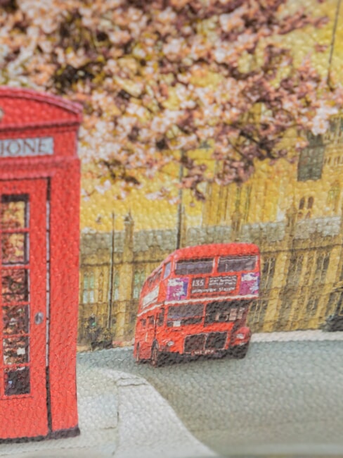 YESBAG  Geanta de mana, cu bareta de umar Trandafir englezesc - Genți femei