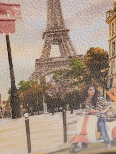 YESBAG  Geanta de mana, cu bareta de umar voal paris - Genți femei