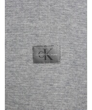 CALVIN KLEIN CK JEANS Hanorac cu guler &icirc;nalt și fermoar integral erică gri - hanorace - 6