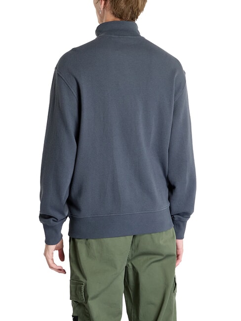 CK JEANS Hanorac cu guler înalt și fermoar integral abanos - hanorace