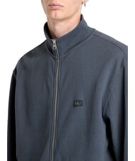 CALVIN KLEIN CK JEANS Hanorac cu guler înalt și fermoar integral abanos - hanorace - 3