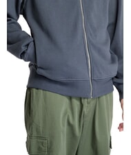 CALVIN KLEIN CK JEANS Hanorac cu guler înalt și fermoar integral abanos - hanorace - 4