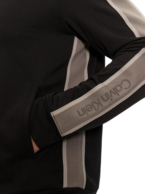 CK PERFORMANCE Hanorac cu fermoar complet frumusețe neagră - hanorace