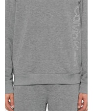 CALVIN KLEIN CK PERFORMANCE Hanorac cu logo gri mediu heather - hanorace - 3