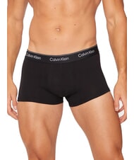CALVIN KLEIN CK 3 boxeri elastici cu logo lurex - Slip pentru bărbați