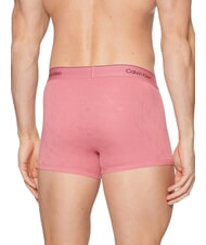 CALVIN KLEIN CK Pantaloni scurți boxer cu logo inimă pe toată suprafața inimioare monogramă fructe de pădure roz - Slip pentru bărbați - 4