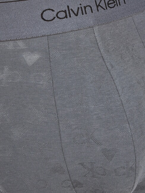 CK Pantaloni scurți boxer cu logo inimă pe toată suprafața turbulențe cu monograme de inimă - Slip pentru bărbați