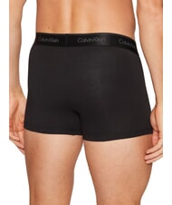 CALVIN KLEIN CK Boxeri cu elastic contrastant negru - Slip pentru bărbați - 2