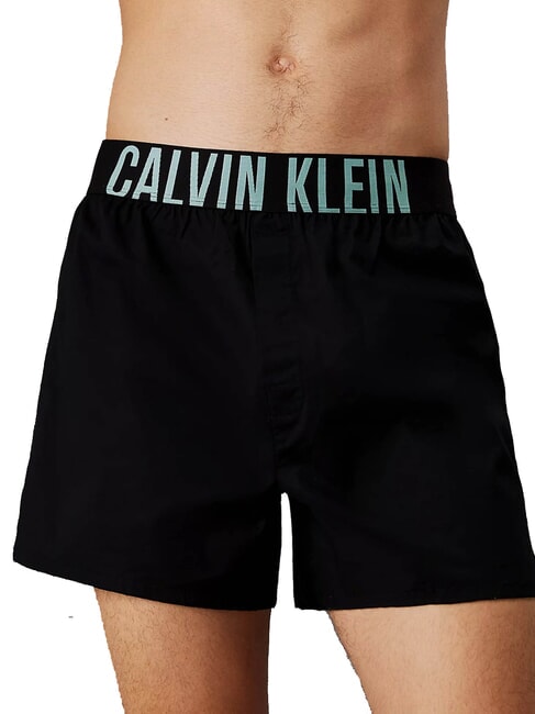 CK 2 boxeri b- alb, verde g&acirc;dilat lgs - Slip pentru bărbați