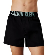 CALVIN KLEIN CK 2 boxeri b- alb, verde g&acirc;dilat lgs - Slip pentru bărbați - 3