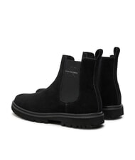 CALVIN KLEIN CK JEANS Ghete din piele &icirc;ntoarsă triplu negru - Pantofi bărbați - 3