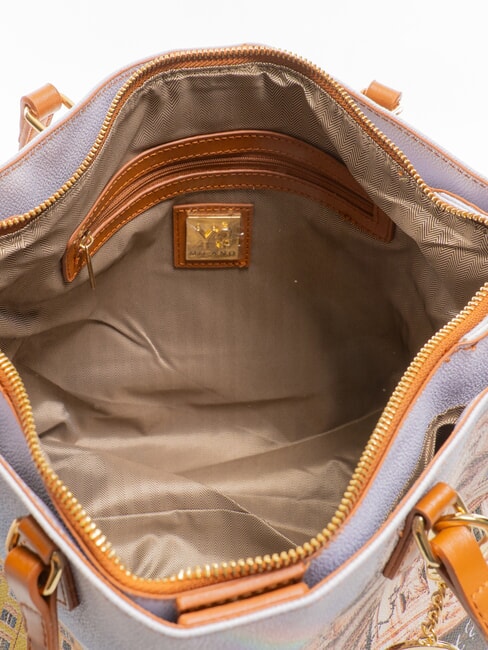 YESBAG Geantă de umăr imprimată Roma curcubeu - Genți femei