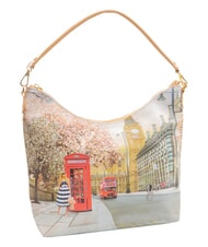 YNOT YESBAG Geantă de umăr Hobo Trandafir englezesc - Genți femei - 2