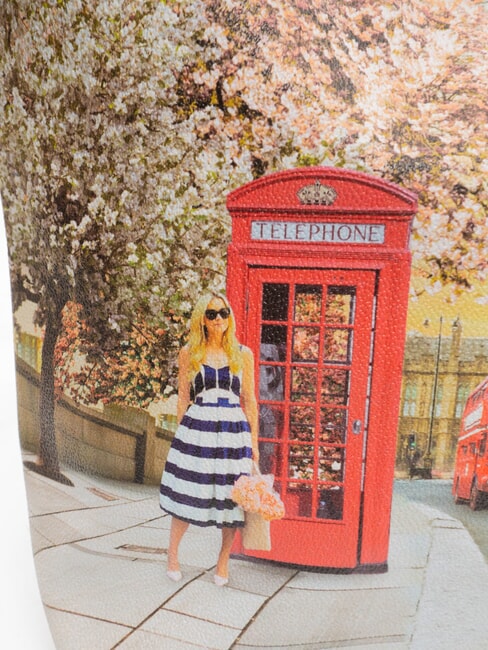 YESBAG Geantă de umăr Hobo Trandafir englezesc - Genți femei