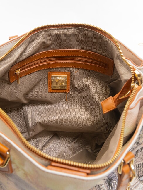 YESBAG Geantă de umăr imprimată Etna - Genți femei