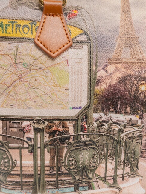 YESBAG Sacoșă de cumpărături Metroul din Paris - Genți femei