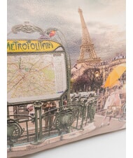 YNOT YESBAG Geantă de umăr Metroul din Paris - Genți femei - 3