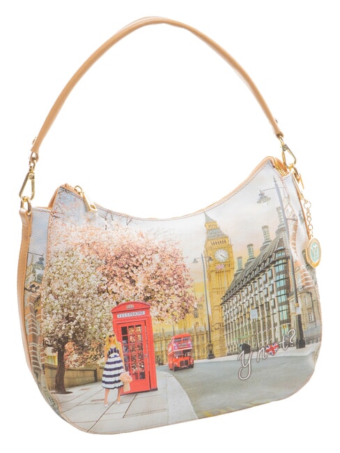 YESBAG  Geanta de umar imprimata Trandafir englezesc - Genți femei