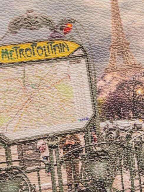 YESBAG Geantă de umăr Metroul din Paris - Genți femei