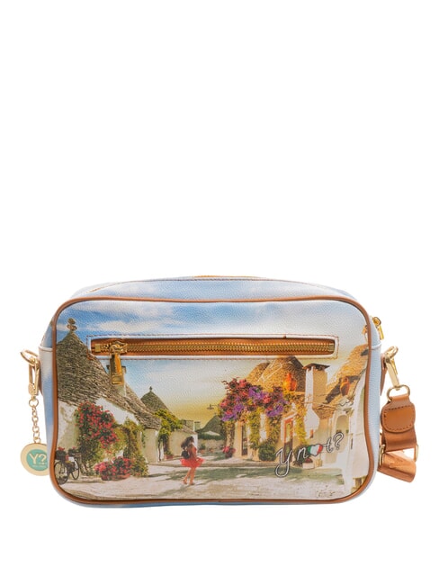 YESBAG Geantă messenger cu curea de umăr și buzunar Trullissima - Genți femei