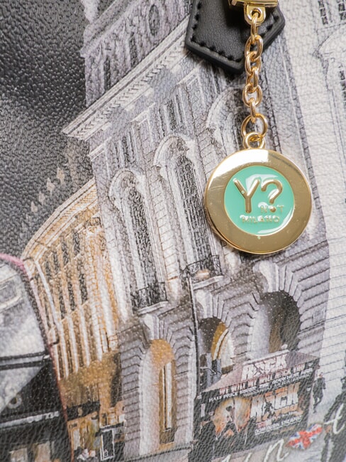 YESBAG Geantă de umăr imprimată Londra noaptea - Genți femei