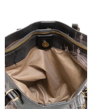 YNOT YESBAG Geantă de umăr imprimată Londra noaptea - Genți femei - 5