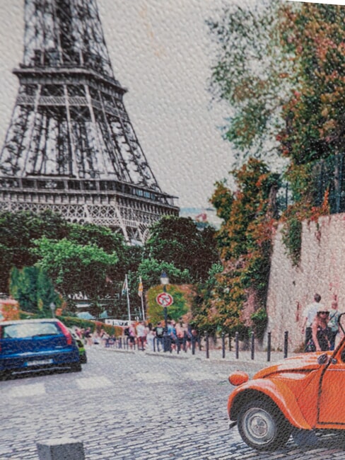 YESBAG Geantă de umăr imprimată asta e viața - Genți femei