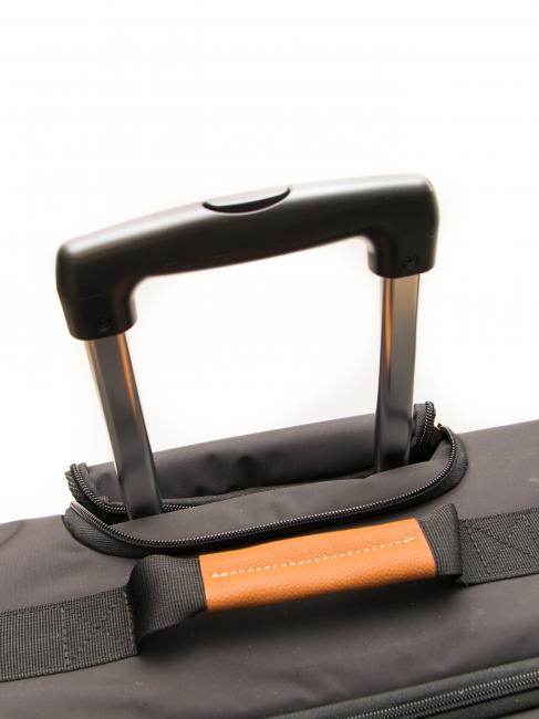 Troler Linia X-Travel Negru / Tabacc - Bagaje de m&acirc;nă