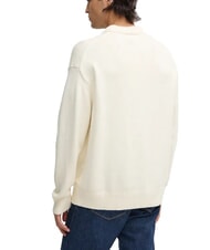 CALVIN KLEIN CK JEANS Pulover supradimensionat cu guler rotund - Pulovere pentru bărbați