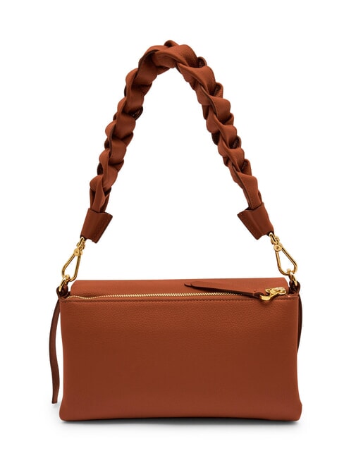 BOHEME GRANA DOUBLE  Geantă de umăr, cu curea de umăr coniac/negru - Genți femei