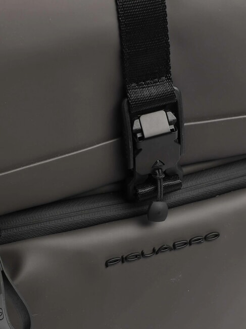 CORNER SPECIALE GOMMATO Rucsac pentru laptop cu roll-top GRI - Rucsacuri pentru laptop