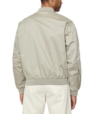 CALVIN KLEIN CK Jachetă bomber din satin elastic Ceață londoneză - Geci de bărbați - 2